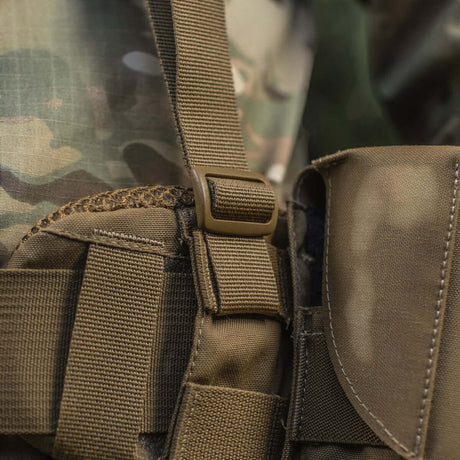 M-Tac Skulderstropper til taktisk belte Laser Cut i slitesterkt Cordura Squadron, designet for økt komfort ved bæring, galleri posisjon 1.