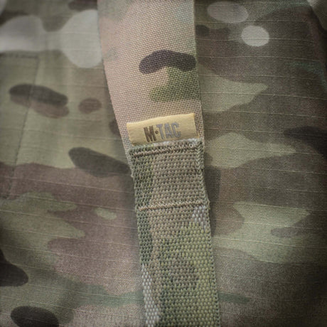 M-Tac Skulderstropper til taktisk belte Laser Cut i kamuflasje Cordura-materiale med NIJ-sertifisering, vist i galleri posisjon 1.