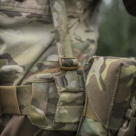 M-Tac Skulderstropper til taktisk belte Laser Cut i slitesterkt Cordura-materiale med NIJ-sertifisering, vist i galleri posisjon 1.