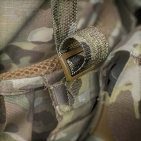 M-Tac Skulderstropper til taktisk belte Laser Cut i kamuflasje Cordura med NIJ-sertifisering, vist i galleri posisjon 1.