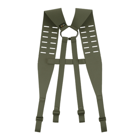 M-Tac Skulderstropper til taktisk belte Laser Cut i robust Cordura Squadron med NIJ-sertifisering, vist i galleri posisjon 1.