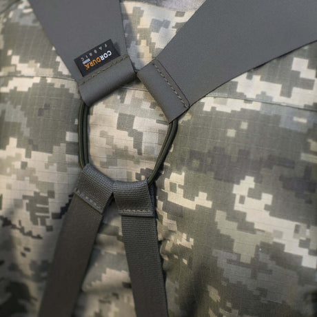 M-Tac Skulderstropper til taktisk belte Laser Cut i robust Cordura med NIJ-sertifisering, vist i galleri posisjon 1 med fokus på detaljer.