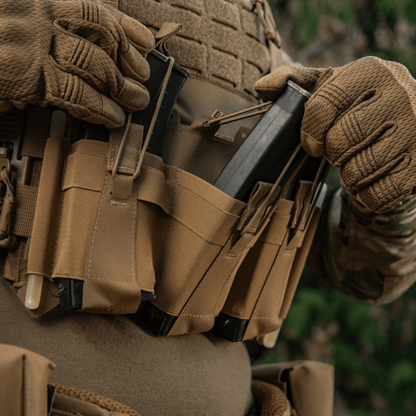 M-Tac Frontpanel til Cuirass QRS Plate Carrier 3 Magasiner — produktbilde.