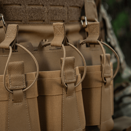 M-Tac Frontpanel til Cuirass QRS Plate Carrier 3 Magasiner — produktbilde.