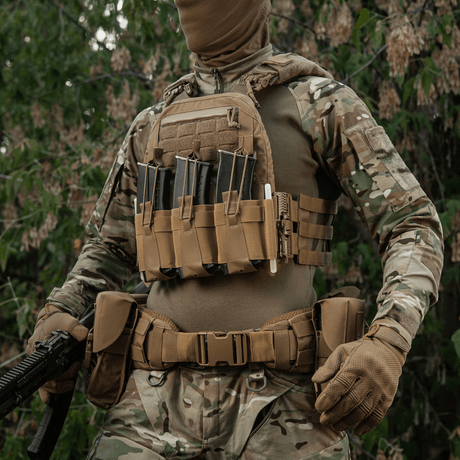 M-Tac Frontpanel til Cuirass QRS Plate Carrier 3 Magasiner — produktbilde.