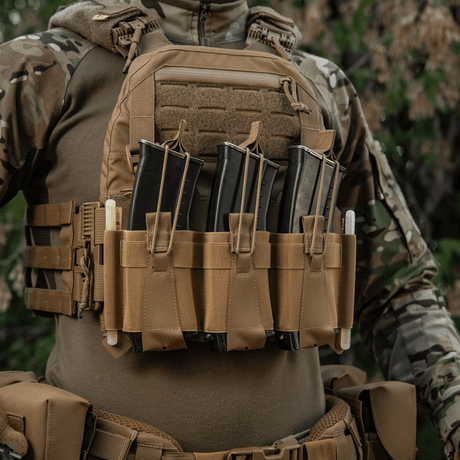 M-Tac Frontpanel til Cuirass QRS Plate Carrier 3 Magasiner — produktbilde.