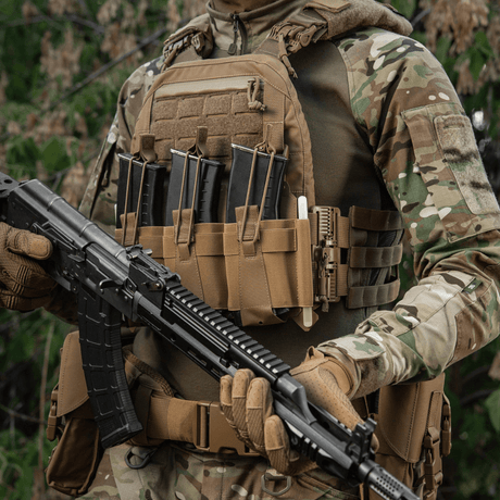 M-Tac Frontpanel til Cuirass QRS Plate Carrier 3 Magasiner — produktbilde.