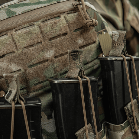 M-Tac Frontpanel til Cuirass QRS Plate Carrier 3 Magasiner med elastiske lukninger og NIJ-sertifisering, galleri posisjon 1.