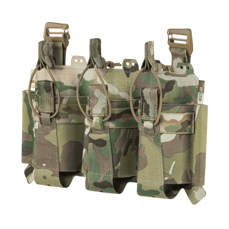 M-Tac Frontpanel til Cuirass QRS Plate Carrier 3 Magasiner i kamuflasje med elastikk og NIJ-sertifisering, funksjonell for taktisk bruk, galleri posisjon 1.