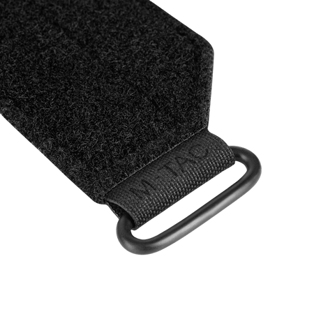 Sort M‑Tac Internal Tiger Bælte med velcro og metallramme, ideell for militært utstyr.