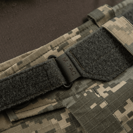 M-Tac Internal Tiger Bælte i Cordura 500D med Velcro og metallramme, ideell for militært taktisk utstyr, XS/3XL størrelser.