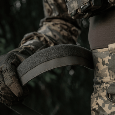 M-Tac Internal Tiger Bælte brukt til militært utstyr med Cordura 500D-stoff og Velcro-feste. Perfekt for taktisk bruk.