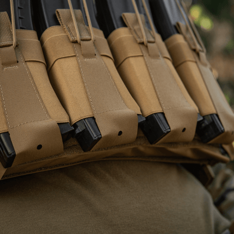 M-Tac frontpanel til Plate Carrier Cuirass QRS til 4 magasiner — produktbilde.