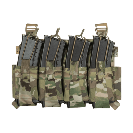 M-Tac frontpanel til Plate Carrier Cuirass QRS til 4 magasiner i multicam elastisk materiale med NIJ-sertifisering, galleri posisjon 1.