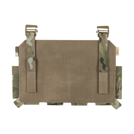 M-Tac frontpanel til Plate Carrier Cuirass QRS til 4 magasiner i multicam kamuflasje med elastisk materiale og NIJ-sertifisering, galleri posisjon 1.