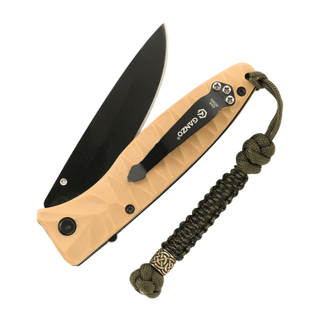 M-Tac Knife Lanyard Scandinavian flettet paracord-lanyard til lommekniver, stilfullt tilbehør og praktisk reservetråd.