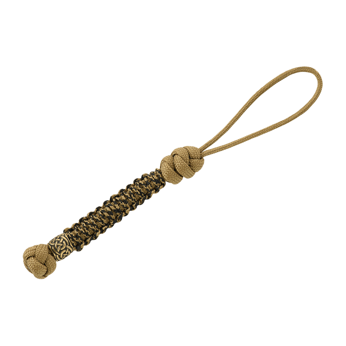 M-Tac Knife Lanyard Scandinavian i flettet paracord design, tilføjer stil og personlighed til lommeknive, praktisk som reservetråd.