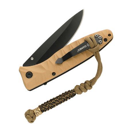 M-Tac Knife Lanyard Scandinavian Granule til foldekniv med flettet paracord-design, praktisk tilbehør for rask tilgang og personlig preg.