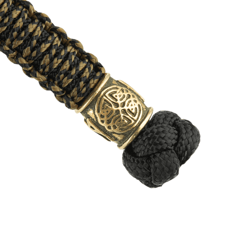 M-Tac Lanyard Scandinavian Mannaz i tvunnet paracord med dekorativ skandinavisk perle som personlig, stilig tilbehør.