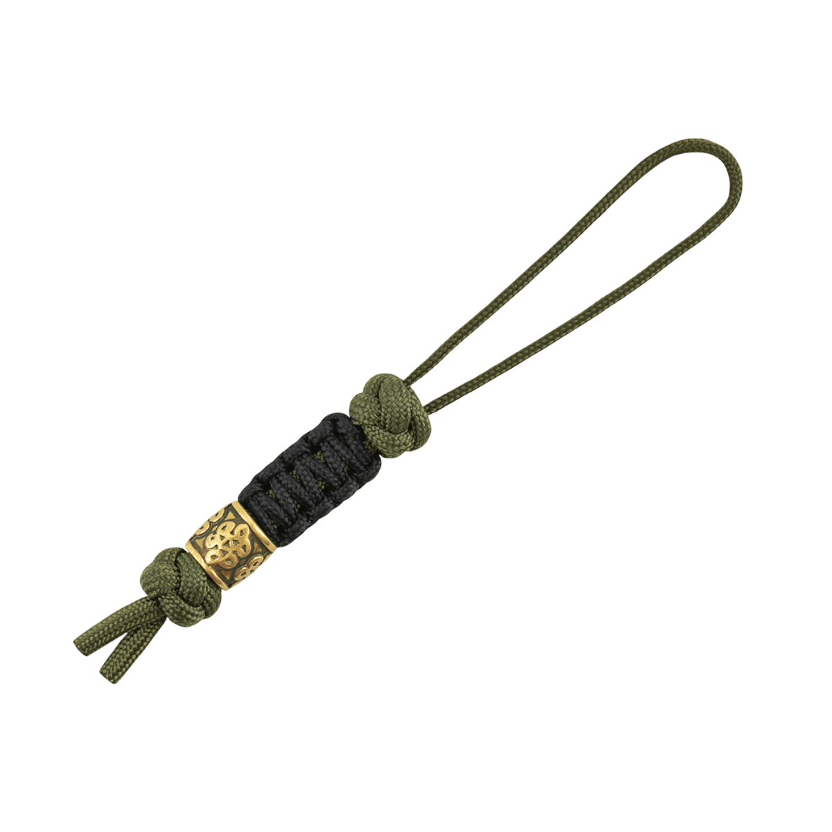 M-Tac Lanyard Scandinavian Small Chinese Knot, snoet paracord med skandinavisk perle, til knive og udstyr. Stilfuldt tilbehør.