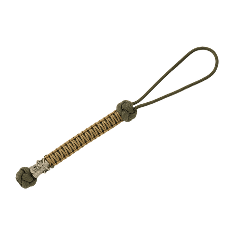 M-Tac Knife Lanyard Ninja i paracord med stilig design, praktisk for rask tilgang og personalisering av lommekniv. Lengde 14,5 cm