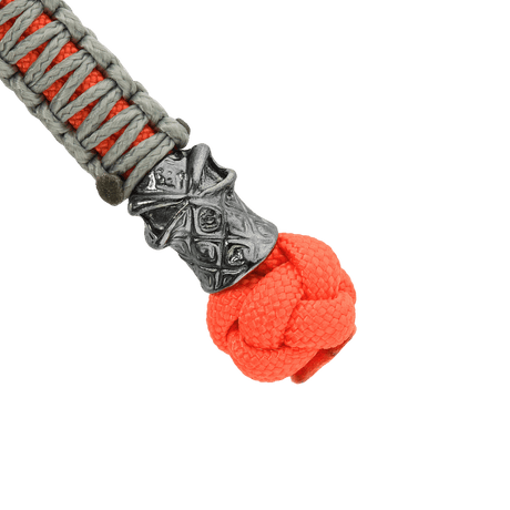 M-Tac Knife Lanyard Ninja i paracord med cupronickel-detalj, fremhever stil og funksjonalitet, 14,5 cm lang