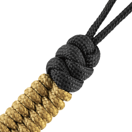M-Tac Viper Cylindre Lanyard Stainless Steel - coiled paracord med skandinavisk perle-dekorasjon.