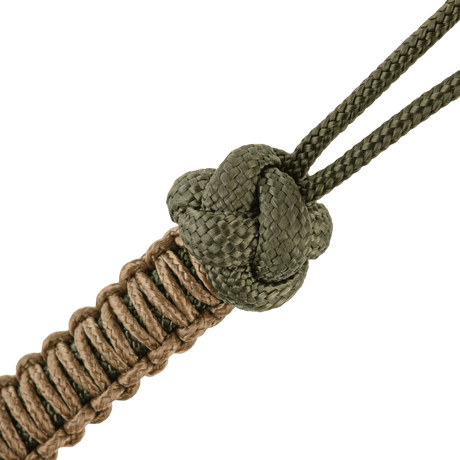 M-Tac Knife Lanyard Celtic i flettet paracord-design, perfekt for å personalisere og lette tilgangen til kniver og utstyr.
