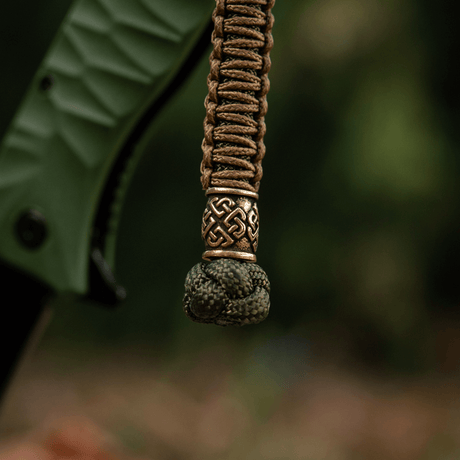 M-Tac Knife Lanyard Celtic - stilfullt flettet paracord til kniver.