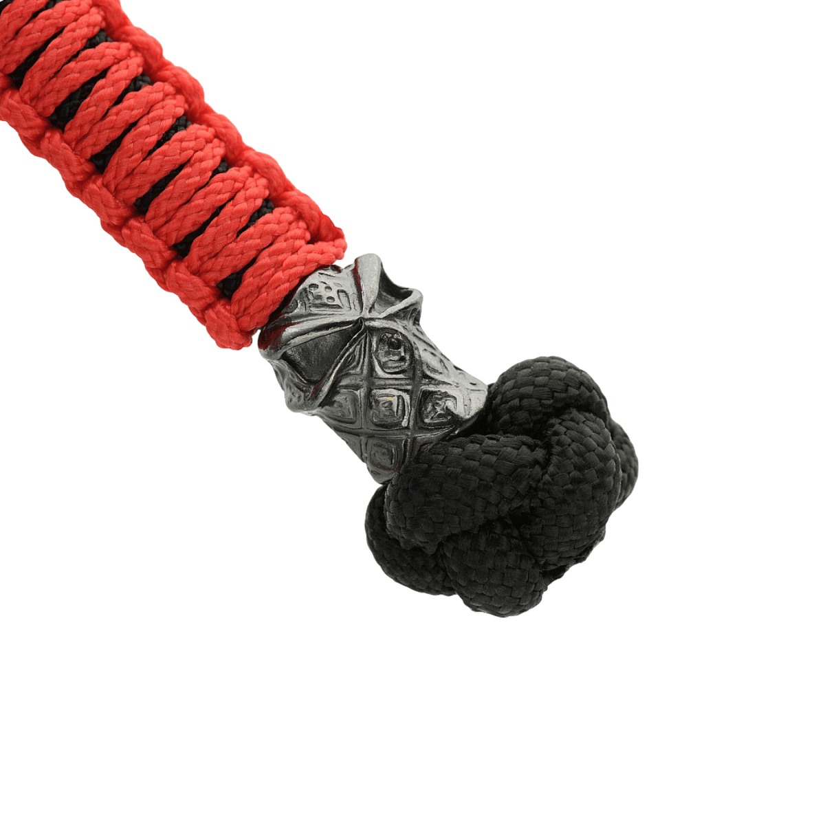 M-Tac Ninja Ver.2 Lanyard med flettet paracord og ninja-motiv, ideel til knive, lygter og udstyr, lavet af paracord 550 type III.