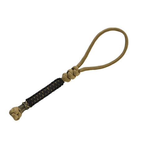 M-Tac Ninja Ver.2 Lanyard flettet paracord med ninjamotiv, praktisk tilbehør for kniver og lykter, laget av Paracord 550 type III.