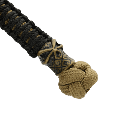 M-Tac Ninja Ver.2 Lanyard i flettet paracord med ninja-perlemotiv, ideell som praktisk tilbehør til kniver eller annet utstyr.