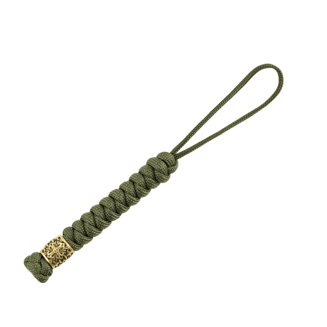 M-Tac Viper Lanyard Scandinavian med flettet paracord og Viper-perle i skandinavisk design, ideell for kniv og utstyr.