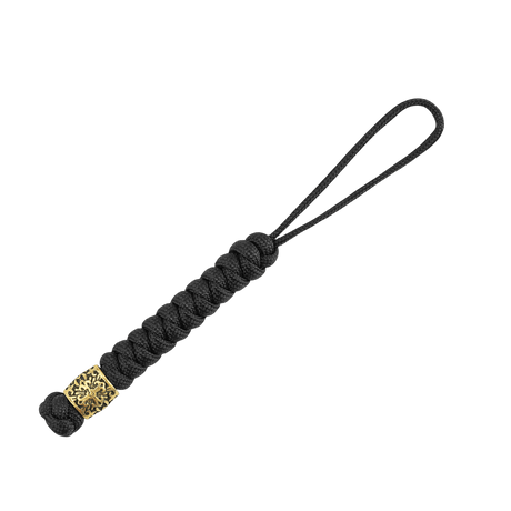 M-Tac Viper Lanyard Scandinavian i svart paracord med Viper-perle i skandinavisk design for kniv og lykt.