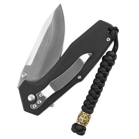 M-Tac Viper Lanyard Scandinavian for kniv og utstyr, flettet paracord med skandinavisk Viper-perle, stilfullt tilbehør.