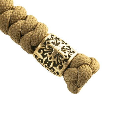 Flettet M-Tac Viper Lanyard Scandinavian med vipermotiv i skandinavisk design, laget av paracord.