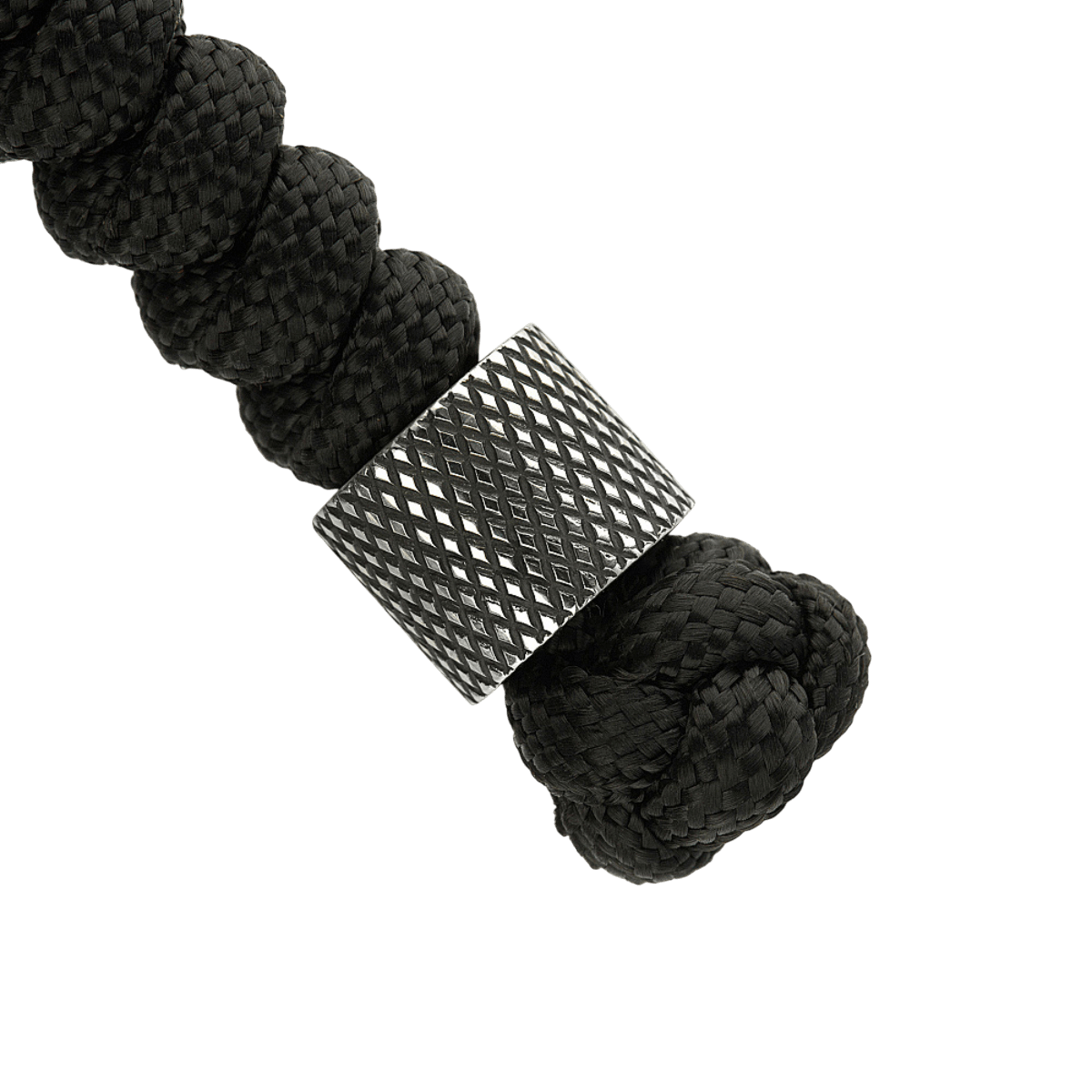 M-Tac Viper Lanyard Stainless Steel med flettet paracord og rustfri stålperle, elegant tilbehør til kniv.