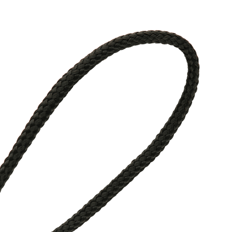 M-Tac Viper Lanyard Stainless Steel i flettet svart paracord, stilfullt og funksjonelt tilbehør for rask tilgang til kniv.