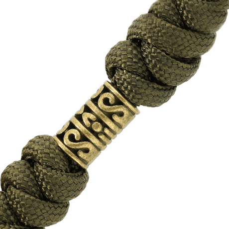 M-Tac Zeus Lanyard i flettet paracord med dekorativt design og fleksibel konstruksjon.