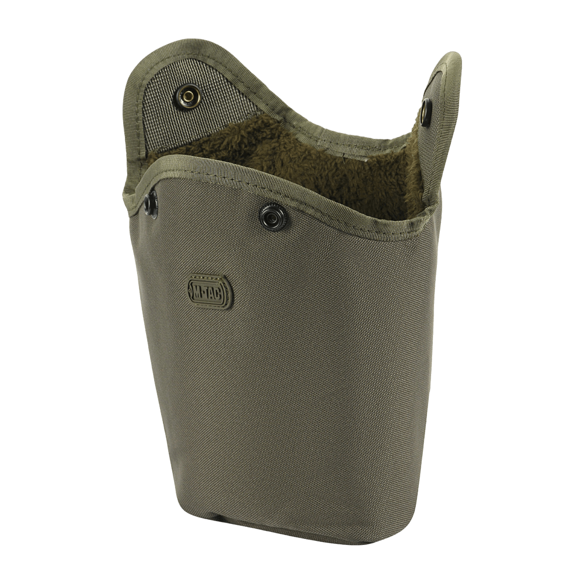 M-Tac Flaskeholder MOLLE i slidstærkt polyester med vandafvisende belægning, velegnet til drikkeflaske på vandreture eller felten.