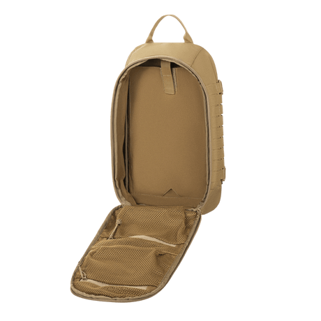 M-Tac ryggsekk Sturm Elite Gen.II i Cordura med åpent hovedrom og nettlommer, ideell for feltbruk.