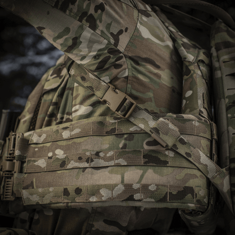 M-Tac ryggsekk Sturm Elite Gen.II med slitesterk Cordura og MOLLE-system for utstyr.