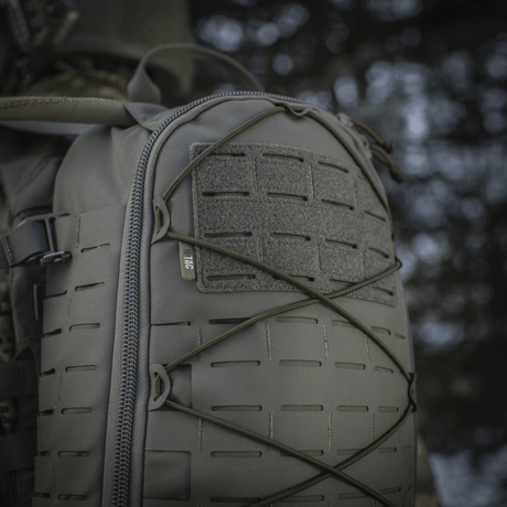 M-Tac ryggsekk Sturm Elite Gen.II med MOLLE Laser Cut-system og elastisk snøring for holdbarhet i feltet.