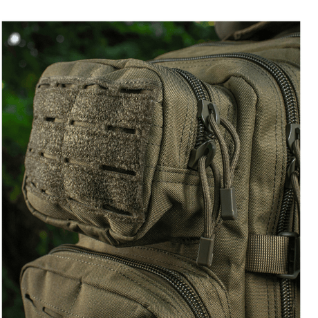 M-Tac Large Assault Pack ryggsekk Laser Cut med MOLLE-system og glidelåslommer