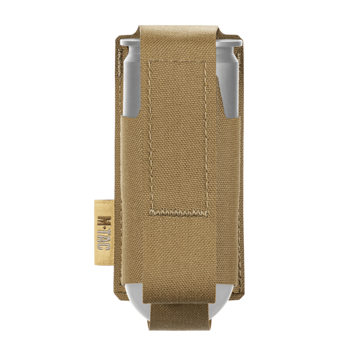 M-Tac Lomme til 1 VOG-type Granat i brun med MOLLE-system til sikker opbevaring af VOG-25 granater, integreret med Laser Cut-teknologi.