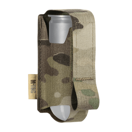 M-Tac lomme for 1 VOG-type granat i slitesterkt multicam-materiale med sikker lukking for oppbevaring og transport, galleri posisjon 1.