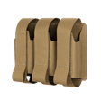 M-Tac Pouch til 3 VOG-Granater i Cordura Squadron med MOLLE Laser Cut til sikker opbevaring af VOG-25 granater, brun farve