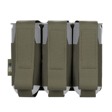 M-Tac Pouch for 3 VOG-granater med MOLLE Laser Cut-system for sikker oppbevaring av VOG-25 granater. Laget av Cordura Squadron.