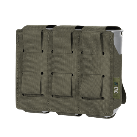 M-Tac Pouch for 3 VOG-granater med MOLLE Laser Cut-system for sikker oppbevaring og enkel transport av VOG-25 granater i Cordura-materiale.
