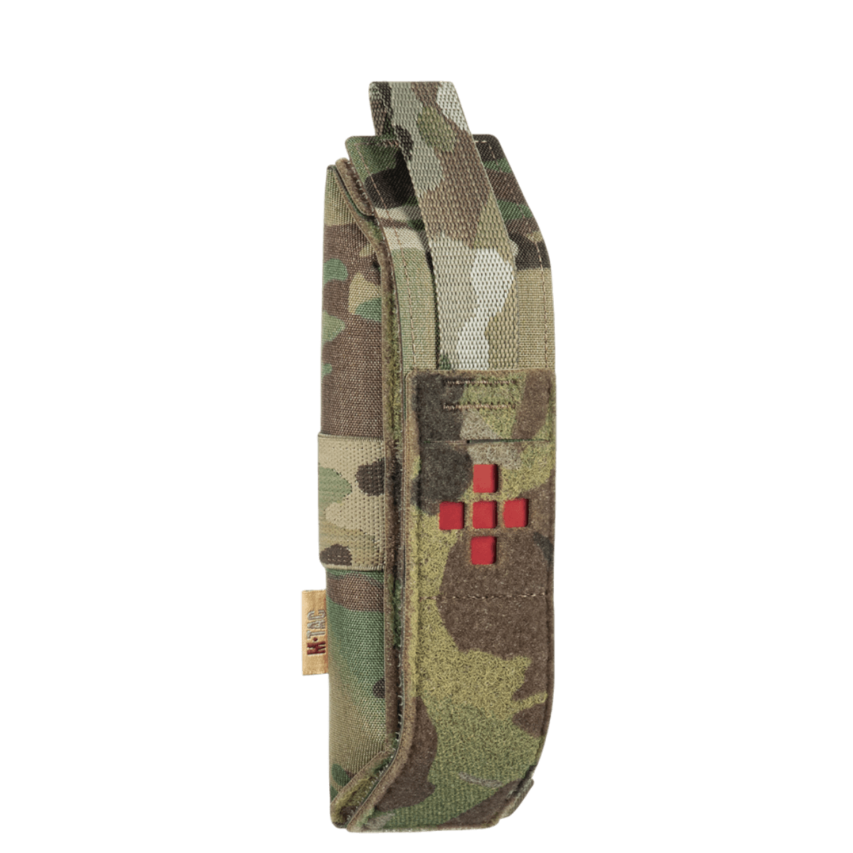 M-Tac Lomme til Tourniquet Closed i camo design for sikker opbevaring af tourniquet i nødsituationer og førstehjælp.